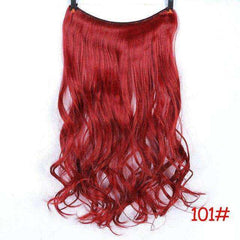 24 Inches Invisible Wire No Clips Hair Extension