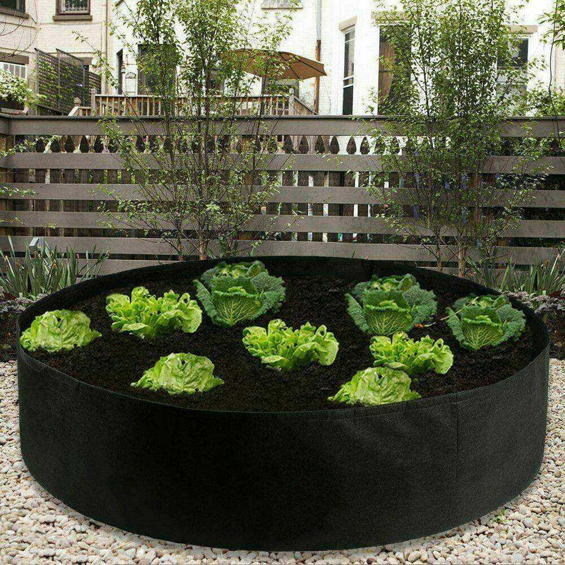 Breathable Fabric Raised Container Yard Garden Bed