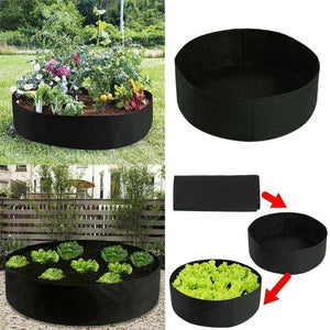 Breathable Fabric Raised Container Yard Garden Bed