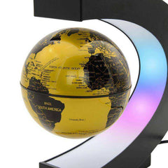 Magnetic Levitation Night Light Floating World Map Ball Lamp