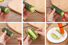 1pc Manual Vegetables Spiral Knife Slicer