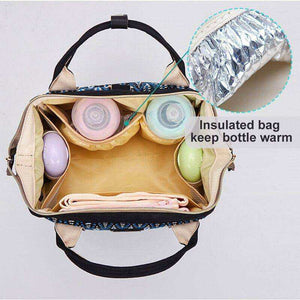 Small Mummy Maternity Baby Diaper Bag Backpack Stroller Organizer