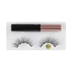 Magnetic Liquid Eyeliner 1 Pair Magnetic Eyelashes Makeup Tool Kit