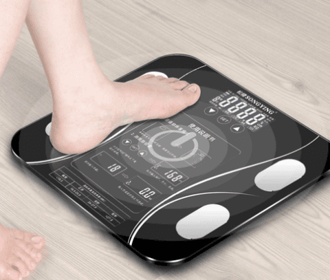 Image of Body Fat & Health Analysis Weight Scale