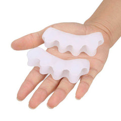 1 Pair Silicone Foot Care Gel Bunion Toe Separators