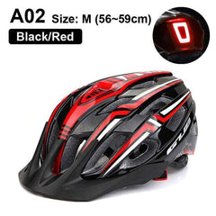 New LED Light Rechargeable Cycling Bike Helmet