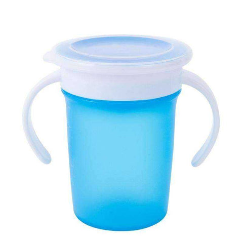 Image of 360 Degrees Can Be Rotated Baby Learning Drinking Cup with Double Handle