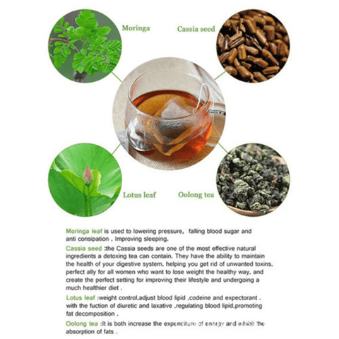 Image of Pure Natural Detox Slimming Tea Bags