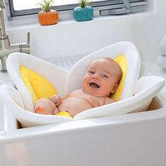 Blossoming Flower Baby Bath Tub For Sink Mat