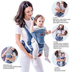 Baby Hipseat Waist Carrier Front Facing Ergonomic Kangaroo Soft Sling