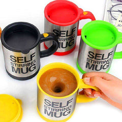 400ml Automatic Electric Lazy Self Stirring Juice Coffee Milk  Smart Stainless Steel Mug