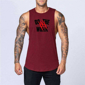 Workout Mens Tank Top Vest Muscle Sleeveless Shirt Stringer Bodybuilding Singlets