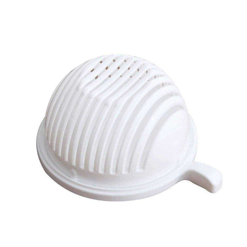 White Creative Multifunctional Fruit And Vegetable Cutting Bowl