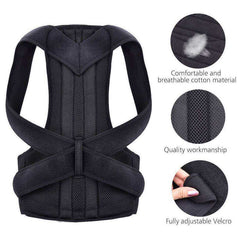 Adjustable Back Posture Corrector Brace Support Belt