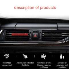 Car Air Freshener Vent Clip Outlet Perfume Auto Interior Accessories