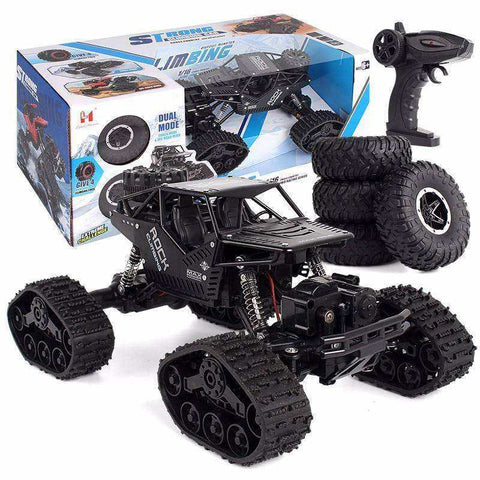 Image of 4WD Off Road Climbing Remote Radio Control Car 2.4Hz With Tracks