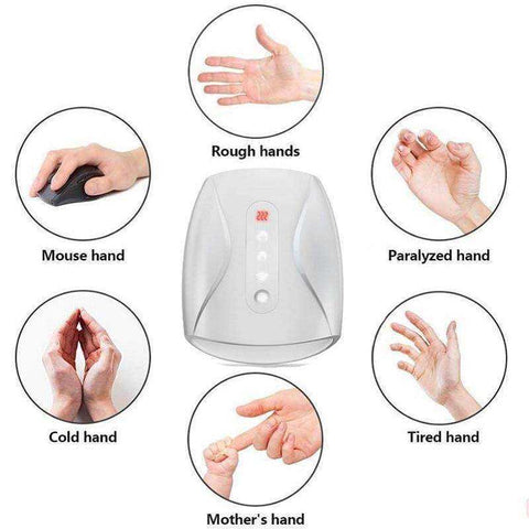 Image of Electric Hand Palm Finger Acupoint Wireless Massager Device