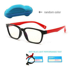 Kids Anti-Blue Soft Plain Light Silicone Glasses