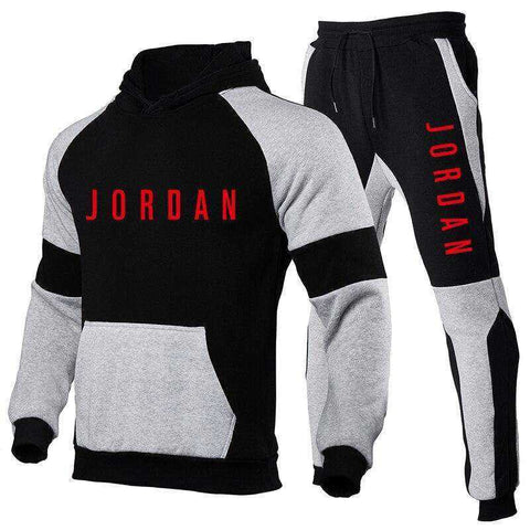 Image of High Quality Tracksuit Men Hooded Sweatshirt+Pants Pullover Sets