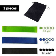 Resistance Elastic Fitness Bands Yoga Exercise Rubber Workout