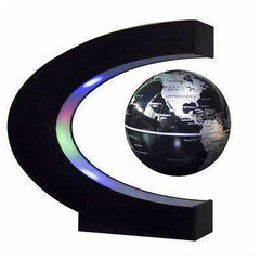Magnetic Levitation Night Light Floating World Map Ball Lamp