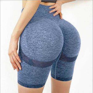 Hip Push Up Women Slim Fit High Waist Fitness Yoga Workout Gym Sport Shorts