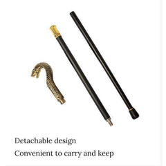 Cobra Head Luxury Walking Stick Vintage Hand Canes