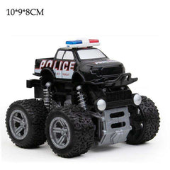 Mini Inertial Off-Road Plastic Friction Stunt Pullback Children Toy Car for boys