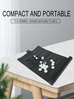 High Quality Portable Leather Backgammon Chessboard Set
