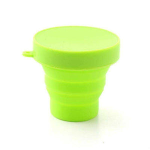 170ml Silicone  Retractable Coloured Portable Travel Outdoor Folding Food Grade Coffee Water Cup