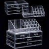 New Acrylic Transparent Makeup Organizer Storage Boxes