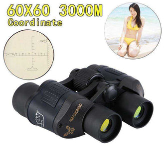 High-definition 60X60 / 10000M Optical Low light Night vision Binoculars Telescope For Outdoor Hunting