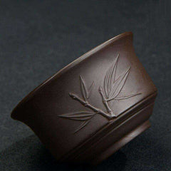 Purple Clay Kung Fu Teapot Cup Travel Set