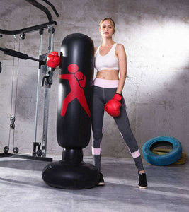 New Inflatable Vertical  Boxing Punching Bag