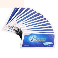 14Pcs/7Pair Aesthetic 3D White Gel Double Elastic Teeth Whitening Strips