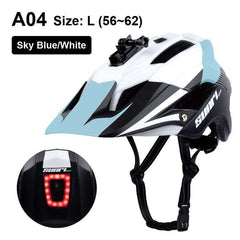 New LED Light Rechargeable Cycling Bike Helmet