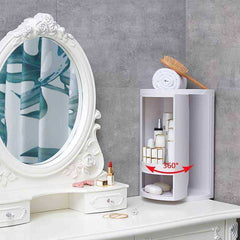 Multi-Function 360 Degree Rotating Storage Organizer Rack