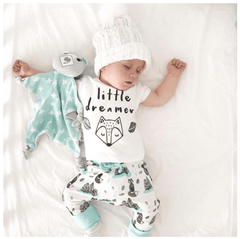 Little Dreamer Baby Boy Summer 2 Pieces Outfit