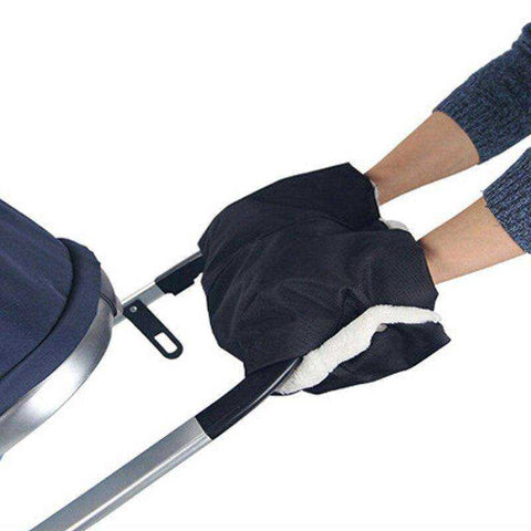 Image of Winter Warm Kids Outdoor Stroller Gloves Pushchair