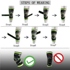 3D Kneepad Elastic Bandage Protector