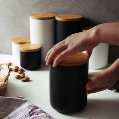 260ML/800ML/1000ML Sealed Ceramic Kitchen Storage Jar