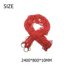 Nylon Hammock Yard Outdoor Travel Hanging Mesh Net Sleeping Bed