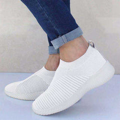 Flat Casual Tennis Knitted Shoes