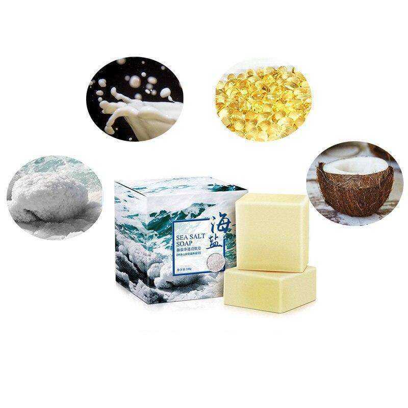 Coconut Sea Salt Handmade Goats Milk Face Care Soap