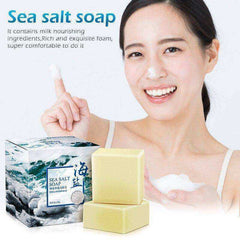 Coconut Sea Salt Handmade Goats Milk Face Care Soap