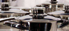 Cookware - 12 Piece Surgical Stainless Titanium Cooking Set