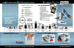 Cookware - 32 Piece Surgical Stainless Titanium Cooking Set