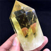 Natural Citrine Healing Quartz Crystal Polished Wand Point