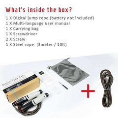 Jump Rope Digital Counter Indoor/Outdoor Fitness Training