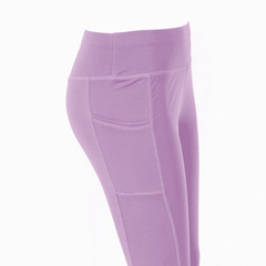 Elastic High Waist Push Up Leggings With Pocket